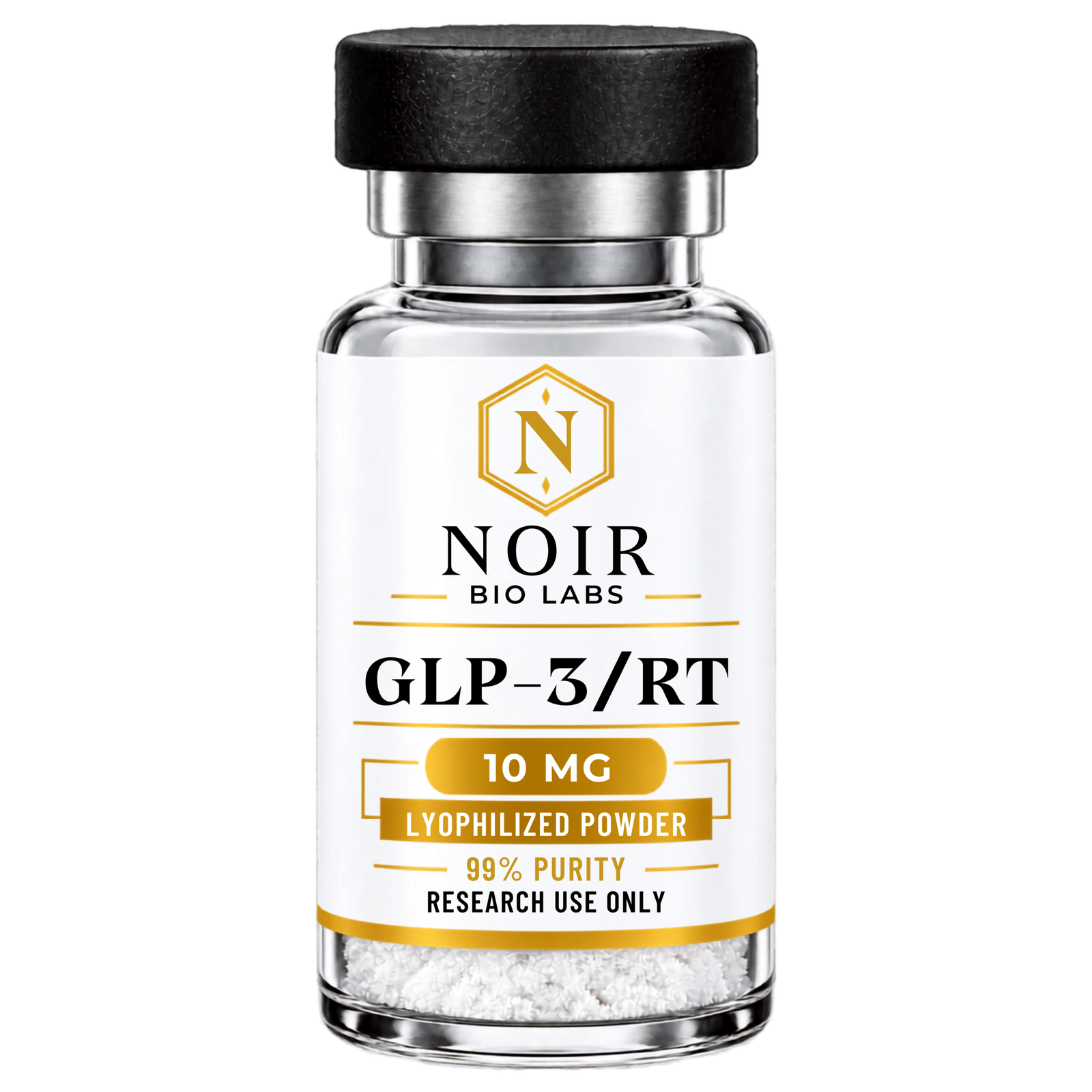 GLP-3/RT Noir Bio Labs research vial